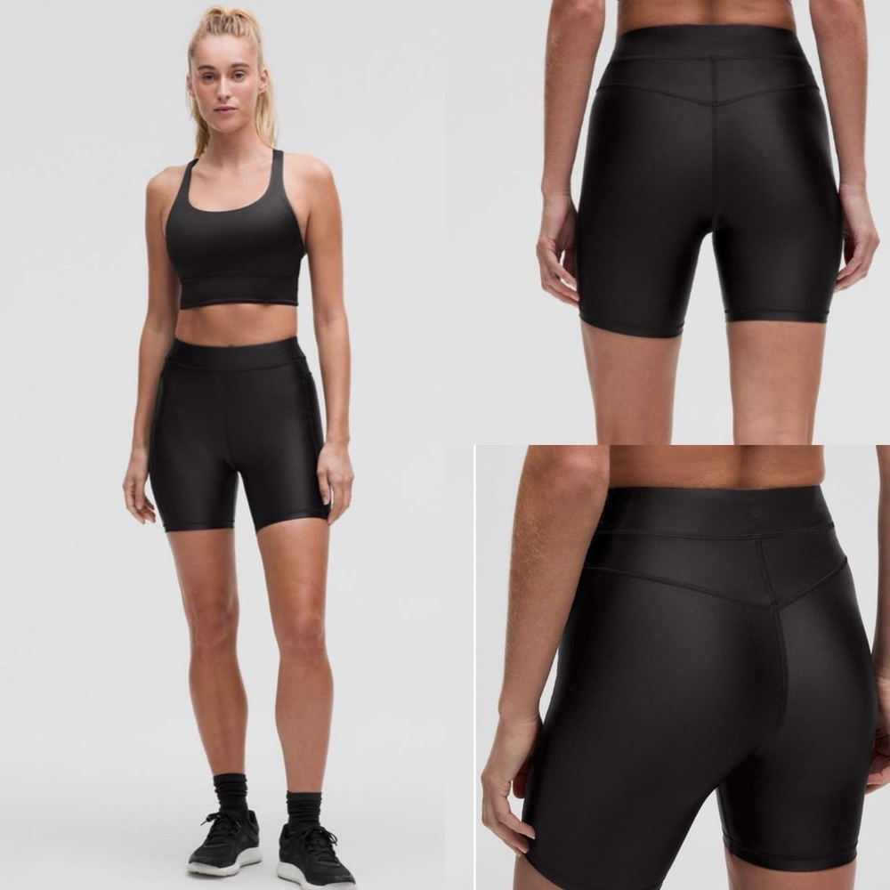 Lululemon Satin Shine High-Rise Short 6"
Black!